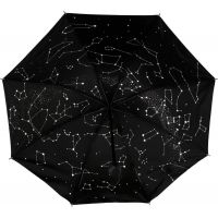 Teddies Deštník hvězdná obloha skládací 25 cm 3