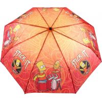 Deštník Simpsonovi skládací červený 3