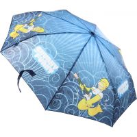 Deštník Simpsonovi skládací modrý 2