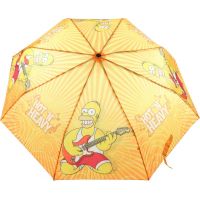 Deštník Simpsonovi skládací oranžový 2