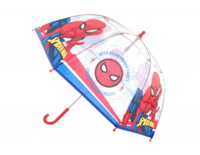Deštník Spider-man průhledný manuální