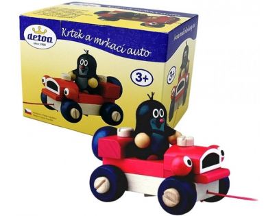 Detoa Krtek a mrkací auto - Poškozený obal