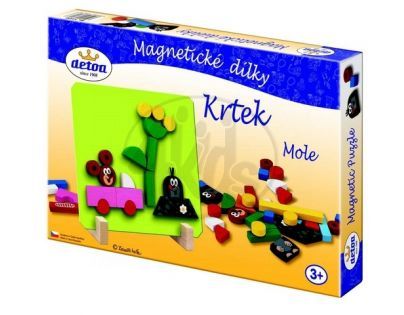 Detoa 13330 - Magnetické puzzle Krtek