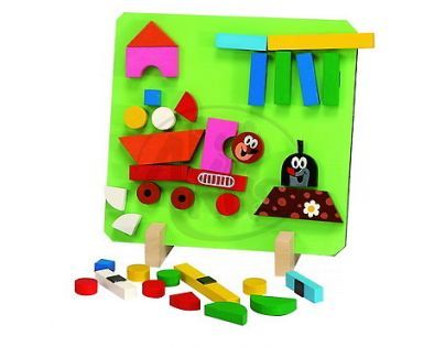 Detoa 13330 - Magnetické puzzle Krtek
