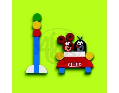Detoa 13330 - Magnetické puzzle Krtek