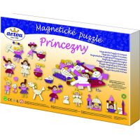 Detoa Puzzle magnetické Princezny 45 dílků 4