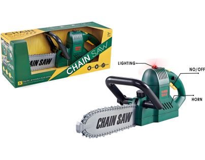 Dětská Aku řetězová pila se světelm a zvukem