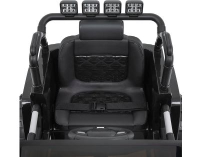 Dětské elektrické auto 2,4ghz magnetické dveře MP3 přehrávač s rádiem červené