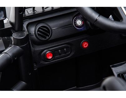 Made Dětské elektrické auto jeep 12V na dálkové ovládání dva motory