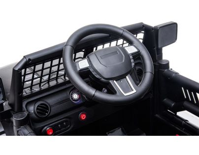 Made Dětské elektrické auto jeep 12V na dálkové ovládání dva motory