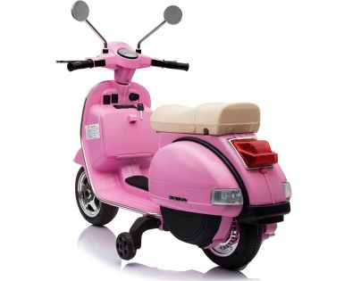 Dětský elektrický skútr Vespa PX150 růžový
