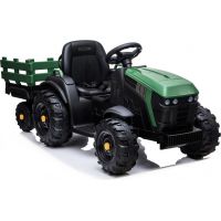 Dětský elektrický traktor s přívěsem 12V dva motory MP3 - Poškozený obal 3