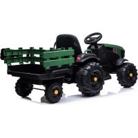 Dětský elektrický traktor s přívěsem 12V dva motory MP3 - Poškozený obal 5