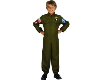 Made Dětský karnevalový kostým Pilot 110-120 cm
