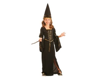 Made Dětský kostým Čarodějka 120-130cm