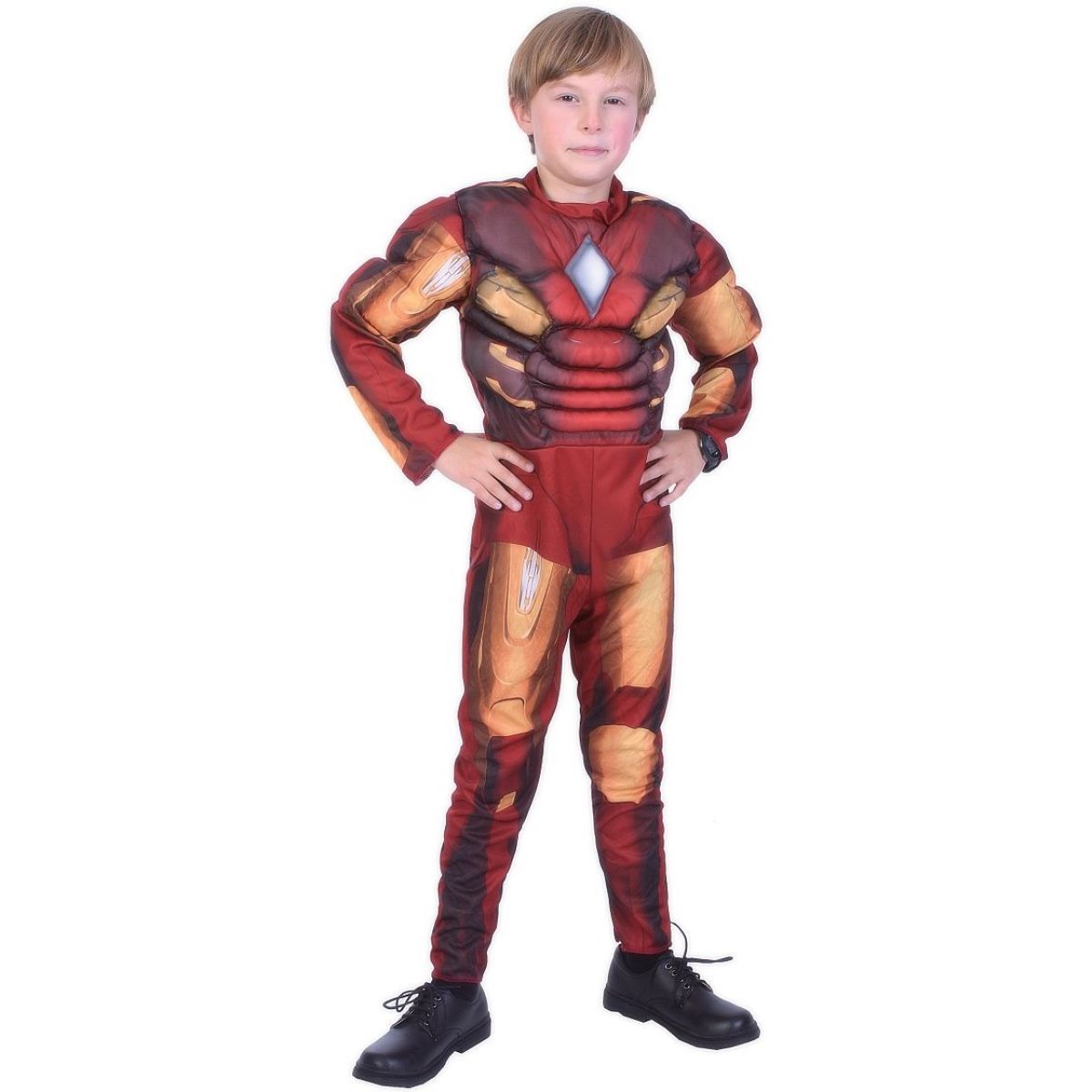 Dětský kostým na karneval Ironman 130 - 140 cm