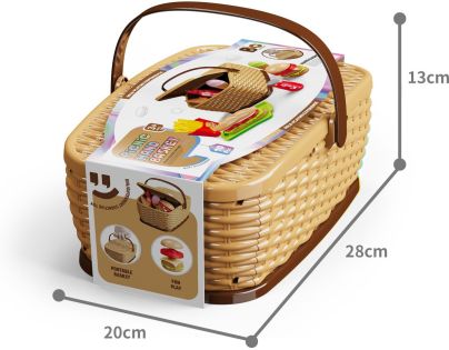 Dětský piknikový košík - Burger set