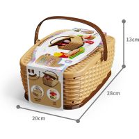 Dětský piknikový košík - Burger set 3