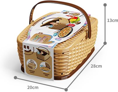 Dětský piknikový košík - Pizza set