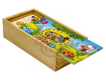 Bino 13600 - Dřevěné domino Včelka Mája