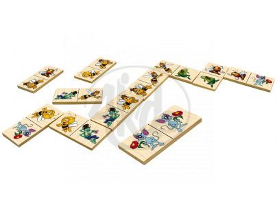 Bino 13600 - Dřevěné domino Včelka Mája