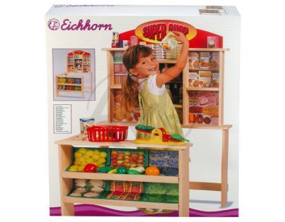 Dřevěný supermarket Eichhorn