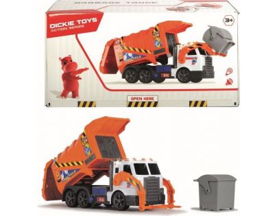 Dickie Action Series Popelářské auto 46 cm