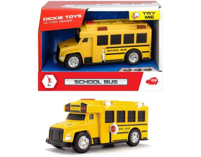 Dickie Action Series Školní autobus 15 cm
