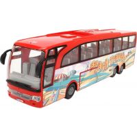Dickie Autobus Touring Bus 30 cm červený