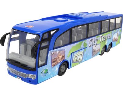 Dickie Autobus Touring Bus 30 cm modrý