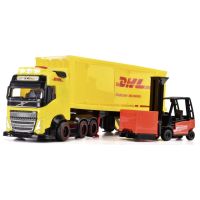 Dickie DHL Nákladní auto Volvo FH 16 s vysokozdvižným vozíkem 35 cm 4