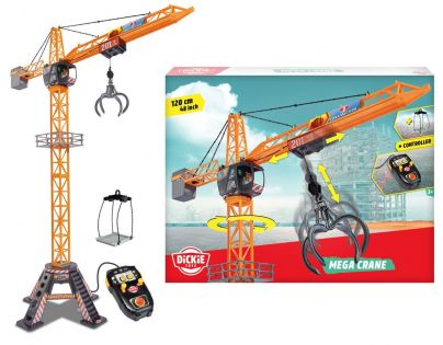 Dickie Jeřáb Mega Crane 120 cm na kabel