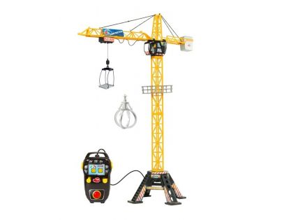 Dickie Jeřáb Mega Crane na kabel 120 cm - Poškozený obal