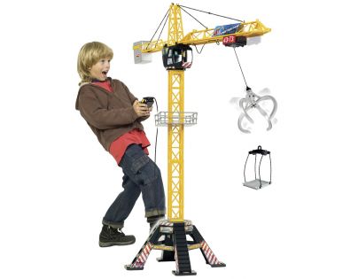 Dickie Jeřáb Mega Crane na kabel 120 cm - Poškozený obal
