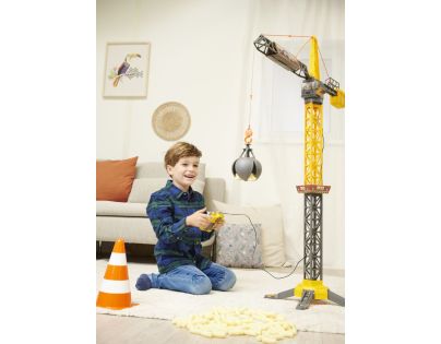 Dickie Jeřáb Mighty Crane 110 cm na kabel - Poškozený obal