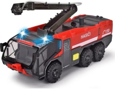 Dickie Letištní hasičské auto 24 cm česká verze