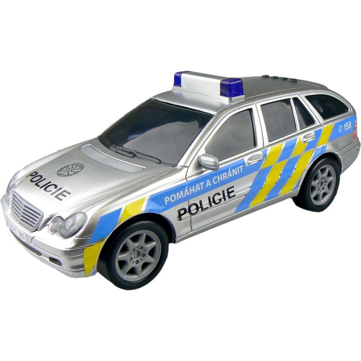 Dickie Policejní auto 1:18 - Mercedes