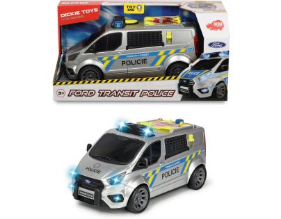 Dickie Policejní auto Ford Transit česká verze