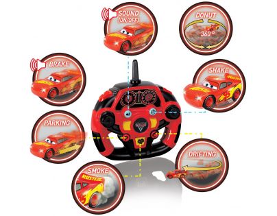 Dickie RC Cars 3 Feature Blesk McQueen 1:16