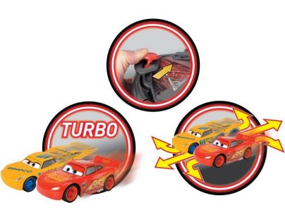 Dickie RC Cars 3 Sada Blesk McQueen a Cruz Ramirezová