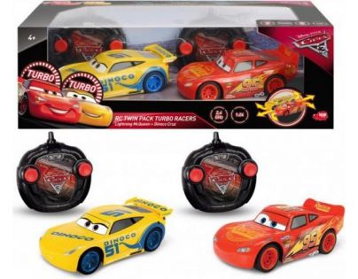 Dickie RC Cars 3 Sada Blesk McQueen a Cruz Ramirezová