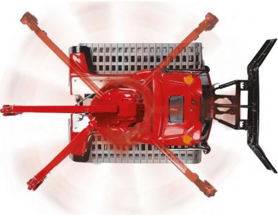 Dickie RC Rolba Pistenbully 600 červená 51 cm