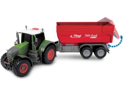 Dickie Traktor Fendt 939 Vario s přívěsem 41cm