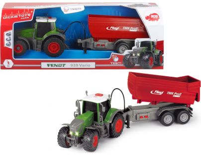 Dickie Traktor Fendt 939 Vario s přívěsem 41cm