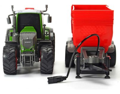 Dickie Traktor Fendt 939 Vario s přívěsem Fliegl se zvuky a světly