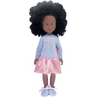 Dimian Bambolina 35 cm černé vlasy