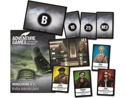 Dino Adventure games monochrome a. s. párty hra