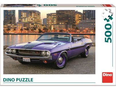 Dino Puzzle Auto Dodge 500 dílků