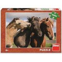 Dino Puzzle Barevní koně 300 XL dílků 3