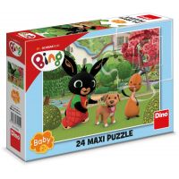 Dino Puzzle maxi Bing s pejskem 24 dílků 2